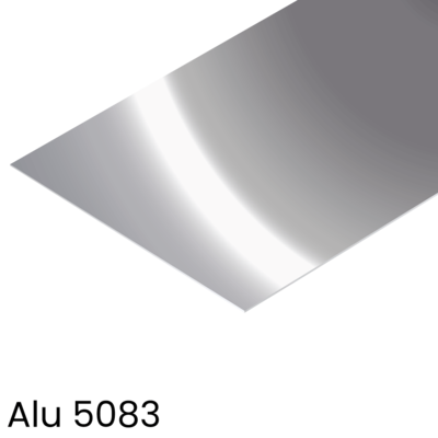 Plaque Aluminium 5083 sur mesure - Aluneed