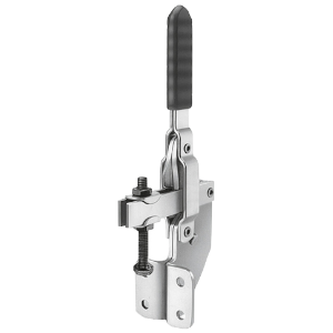 Sauterelle verticale à pied angulaire et broche réglable