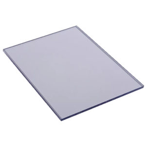 Plaque PVC Compact Transparent Epaisseur : 3,0mm  Dimensions : 2000mm x 1000mm