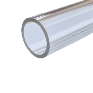 Tube polycarbonate transparent